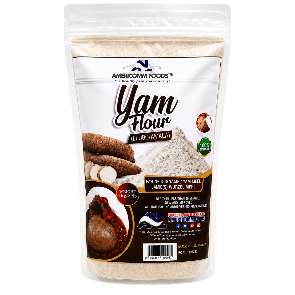 Yam Flour